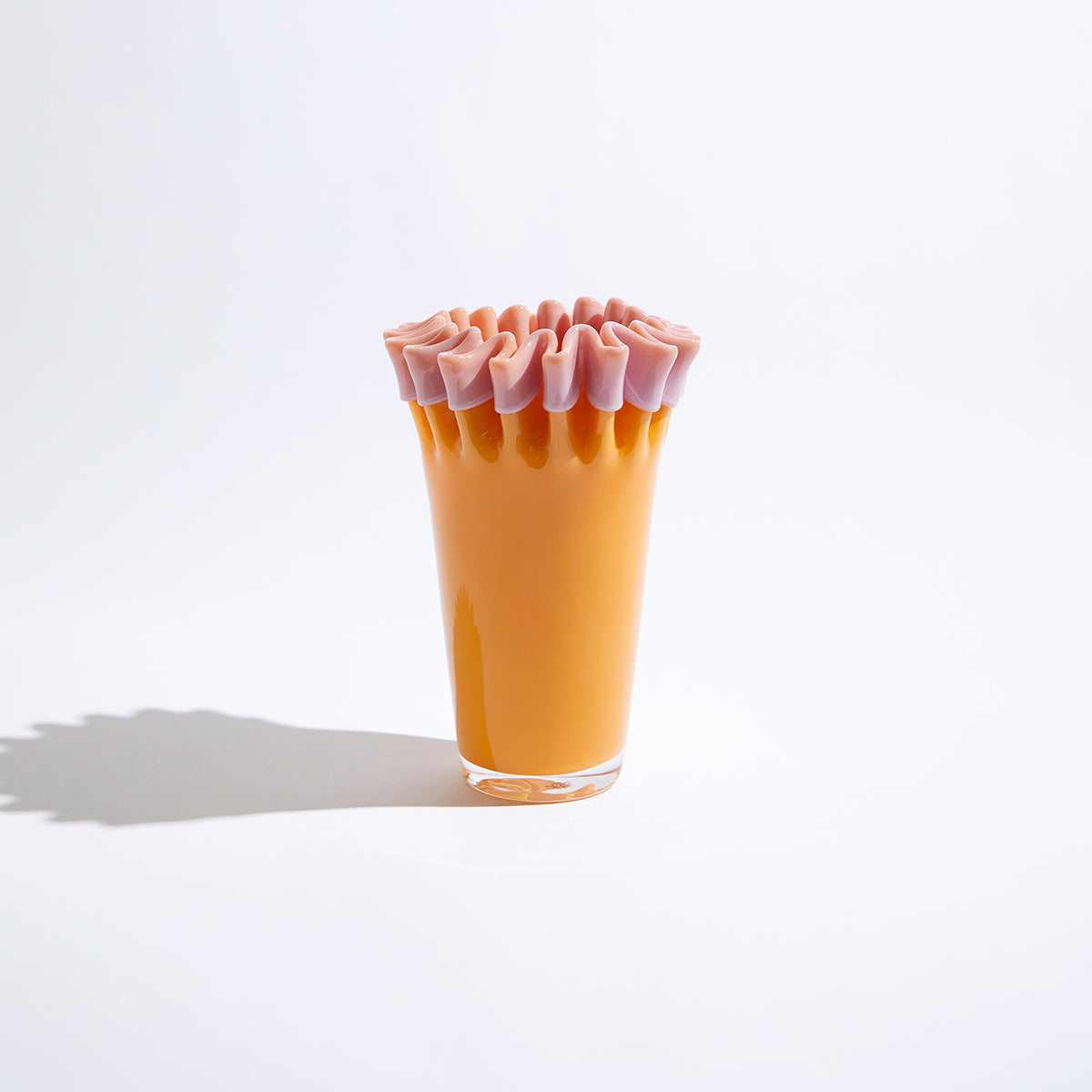 Kiki Pump Vase — Apricot