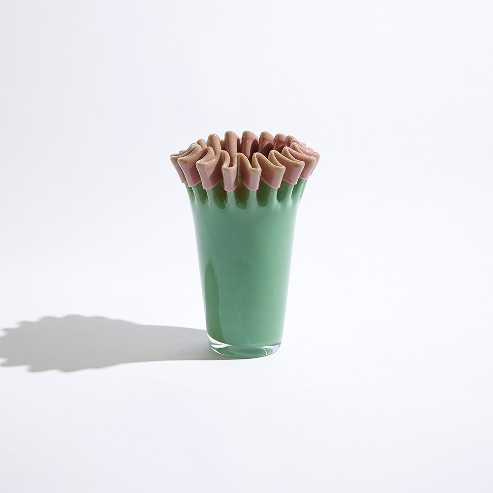 Kiki Pump Vase — Forest