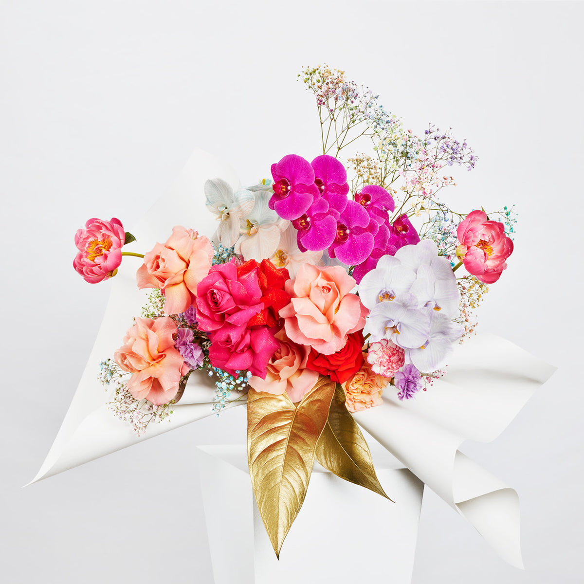 Opulent Wrapped Bouquet