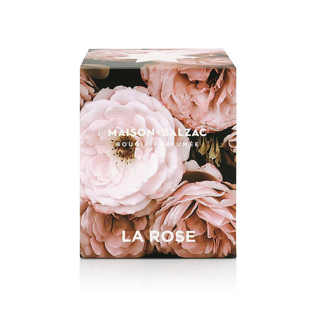 Maison Balzac Candle La Rose - Tea Rose, Violet, Geranium