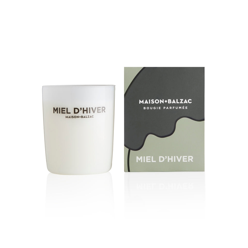 Maison Balzac Candle Miel D&#39;hiver - Smoke, Cedarleaf, Tonka Bean